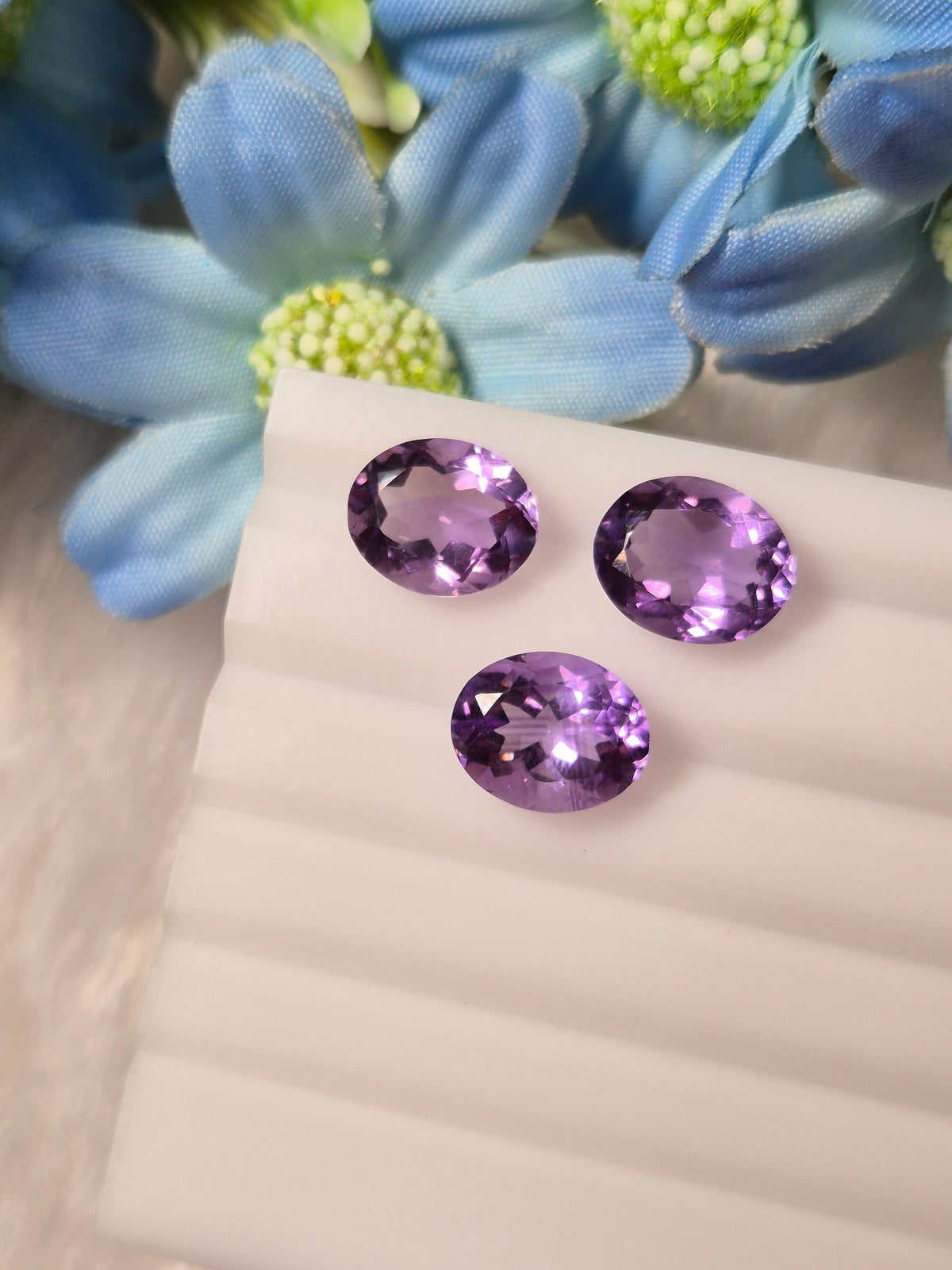 Natural Amethyst (Jamunia) | AME 121 | 9.45 Carat | Certified