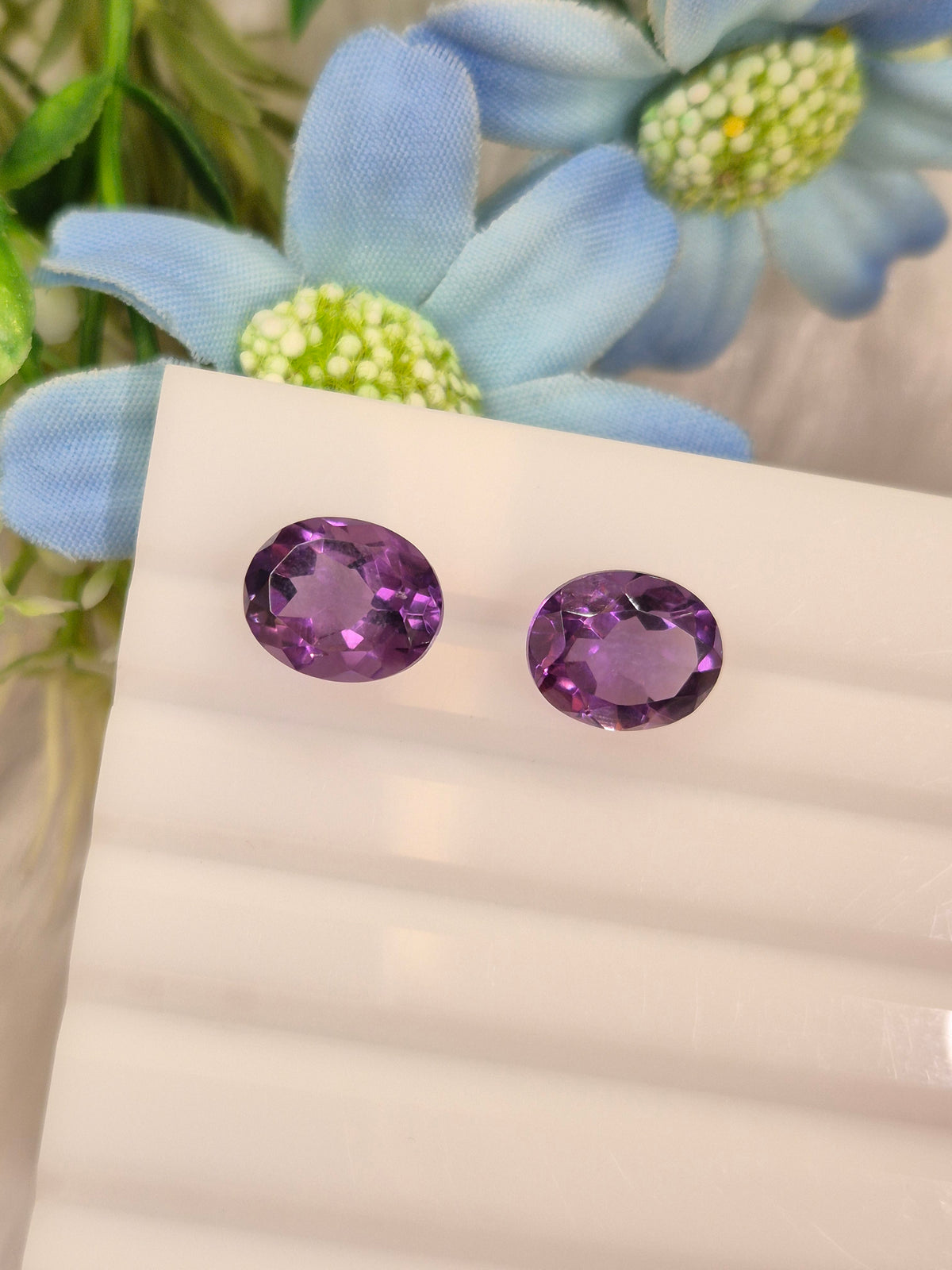 Natural Amethyst (Jamunia) | AME 132 | 5.8 Carat | Certified