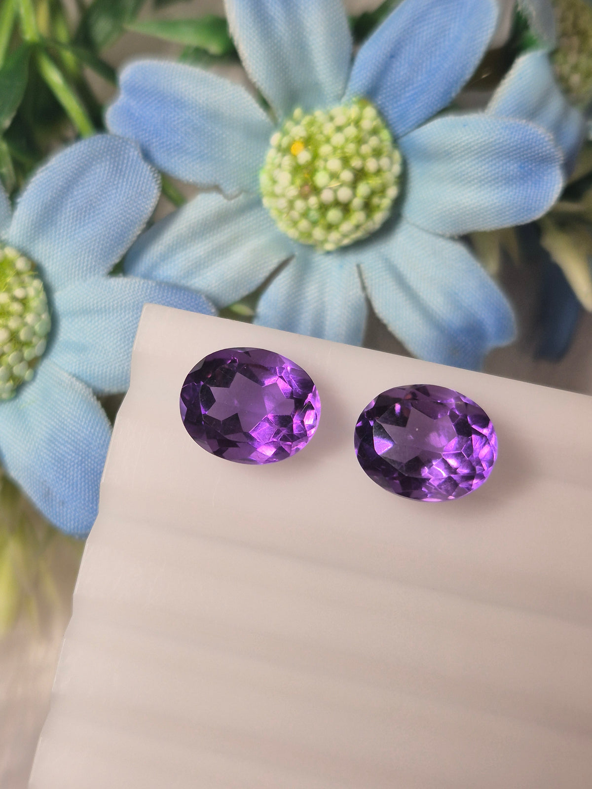 Natural Amethyst (Jamunia) | AME 130 | 7.8 Carat | Certified