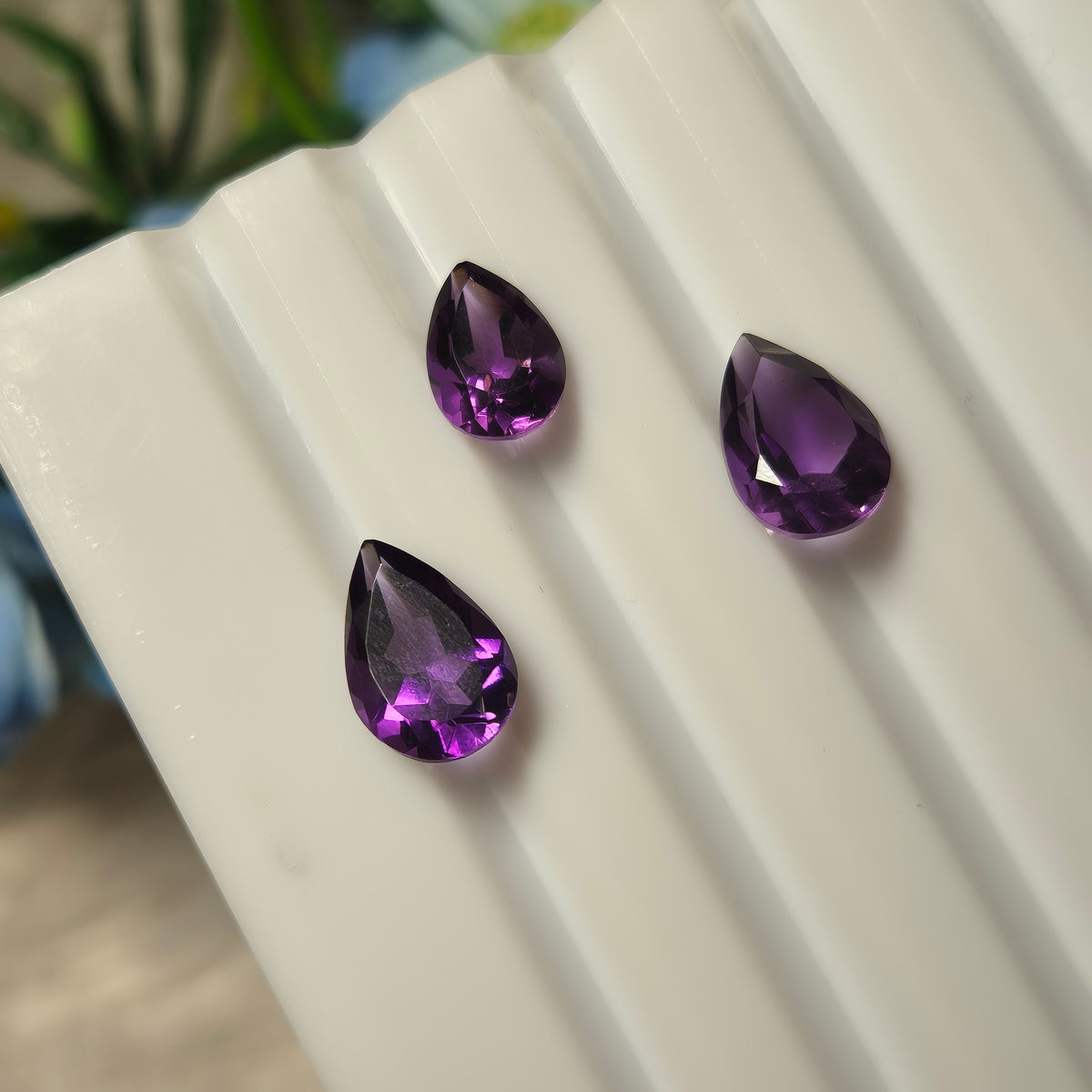 Natural Amethyst (Jamunia) | AME 128 | 5.28 Carat | Certified