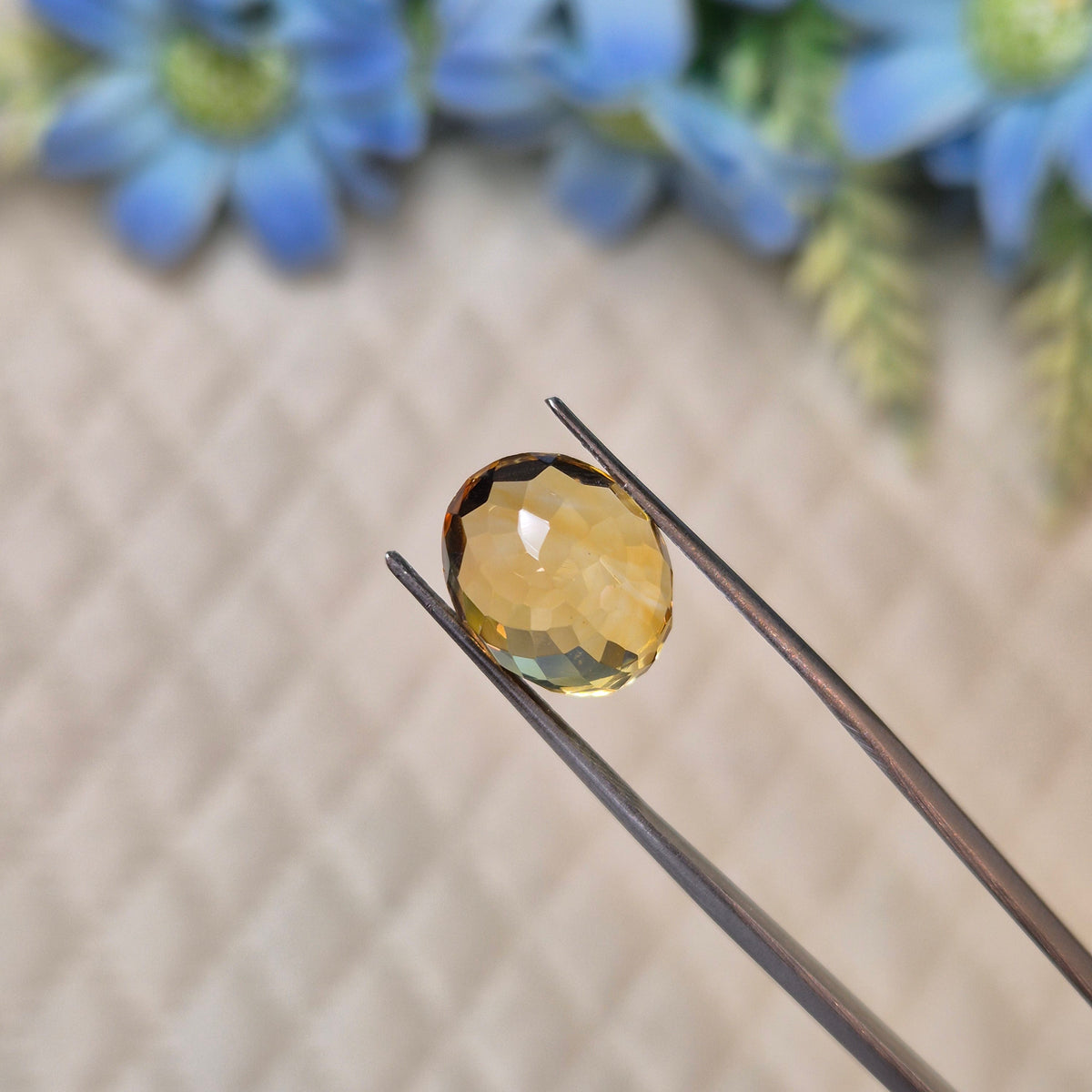Natural Citrine (Sunela) | Citrine 168 | 6.72 Carat | Certified