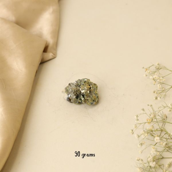 NATURAL PYRITE CLUSTER (90 GRAMS)
