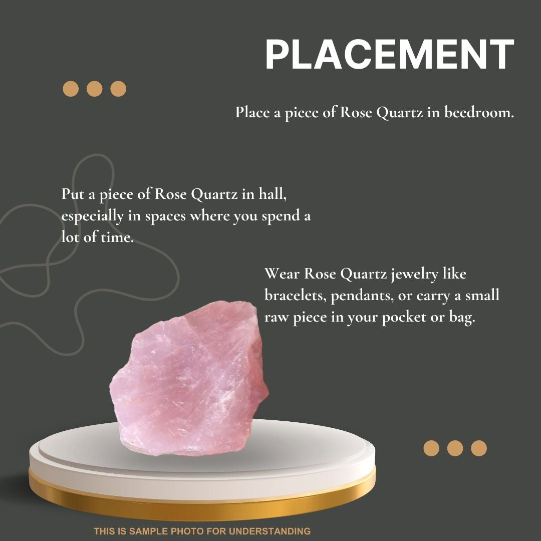 Natural Rose Quartz Raw