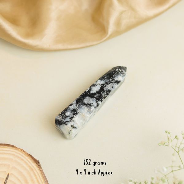 NATURAL  RAINBOW MOONSTONE  WAND