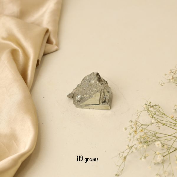 NATURAL PYRITE CLUSTER (119 GRAMS)