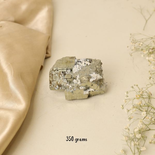NATURAL PYRITE CLUSTER (350 GRAMS)