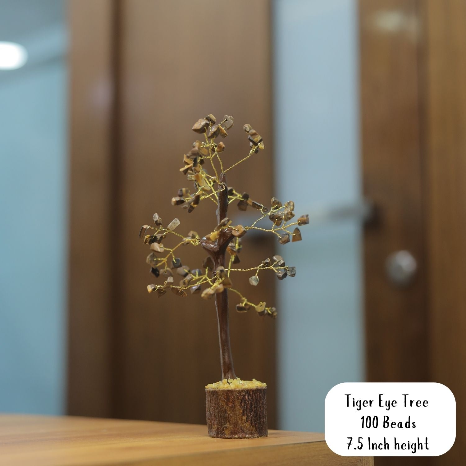 NATURAL TIGER EYE TREE