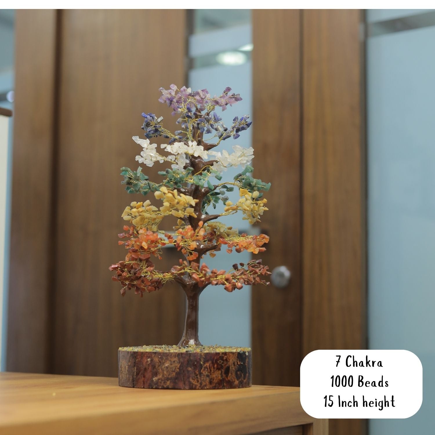 NATURAL 7- CHAKRA TREE