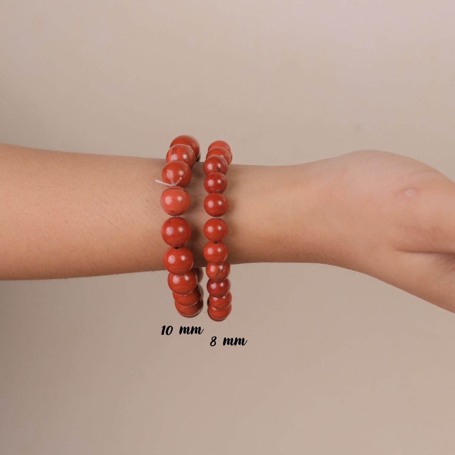 NATURAL RED JASPER  BRACELET