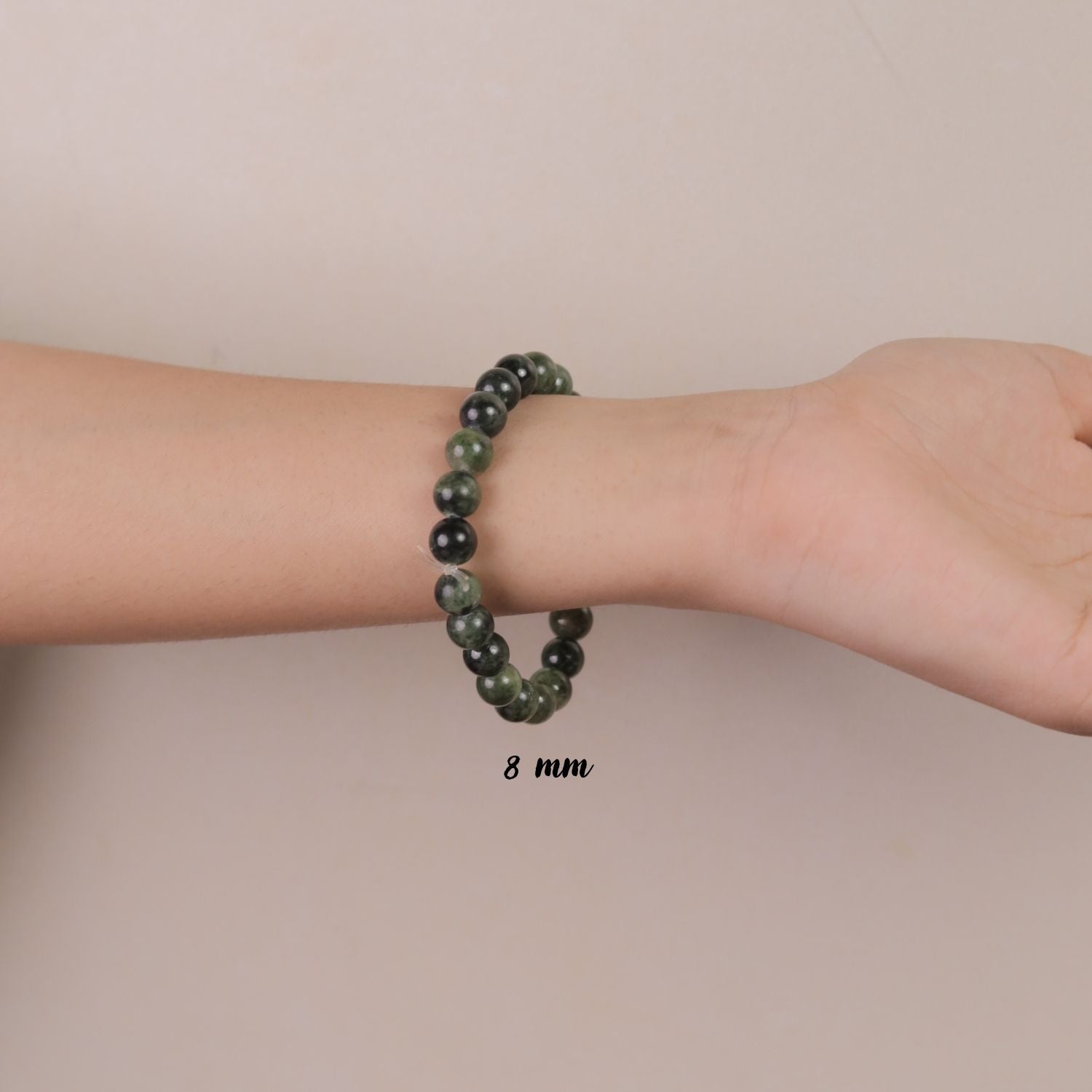 NATURAL CHROME DIOPSIDE  BRACELET