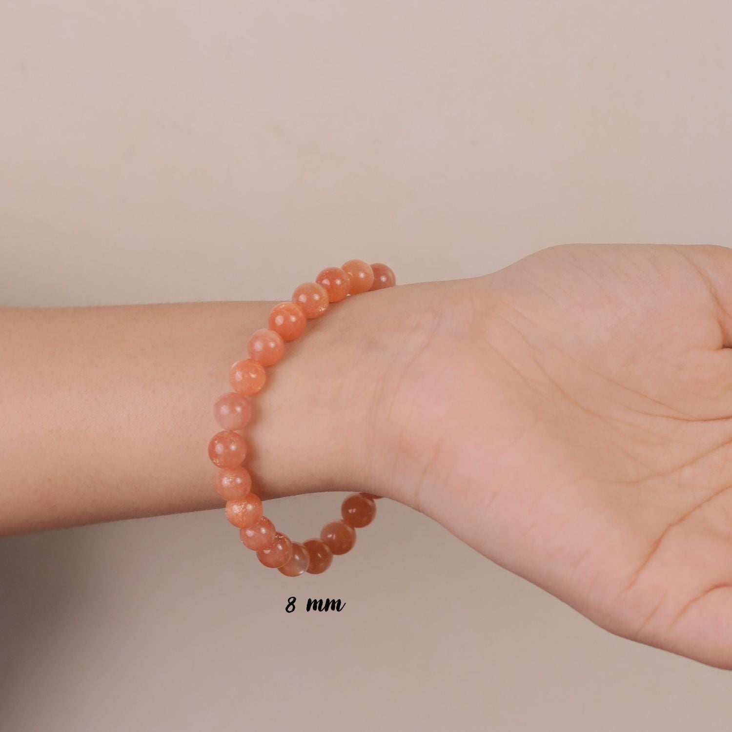 NATURAL SUNSTONE BRACELET