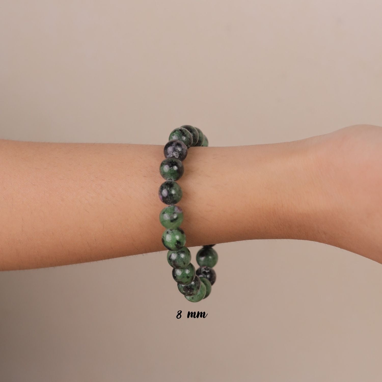 NATURAL RUBY ZOISITE BRACELET