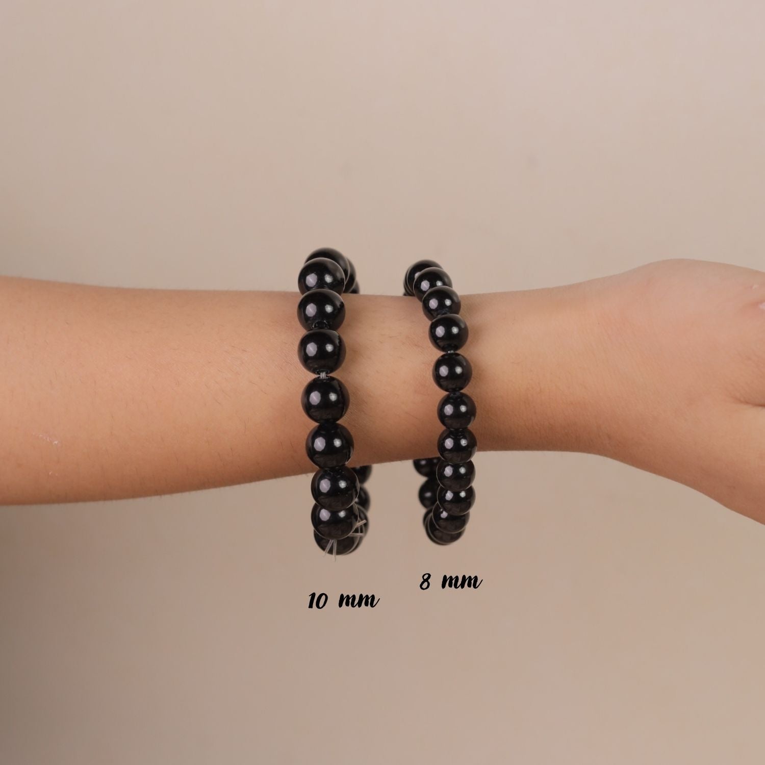NATURAL BLACK TOURMALINE BRACELET
