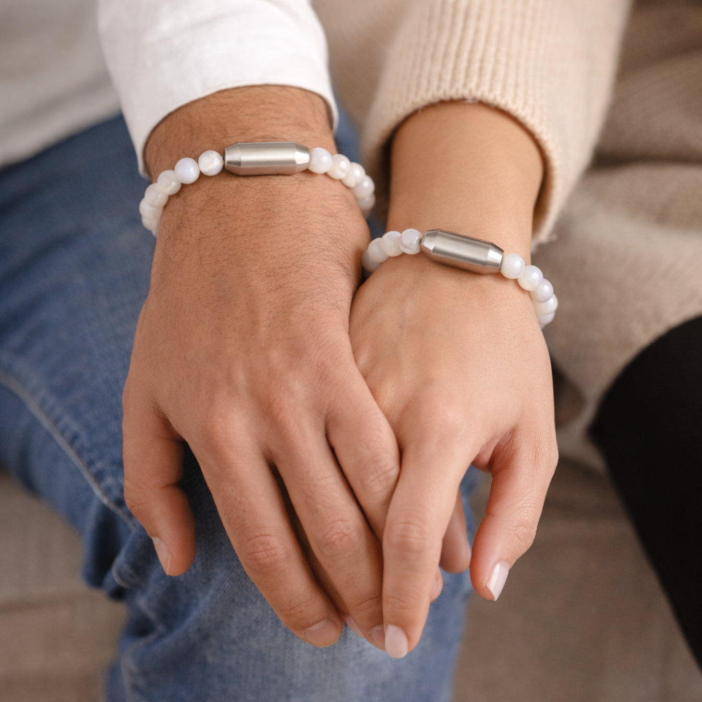 NATURAL SELENITE BRACELET