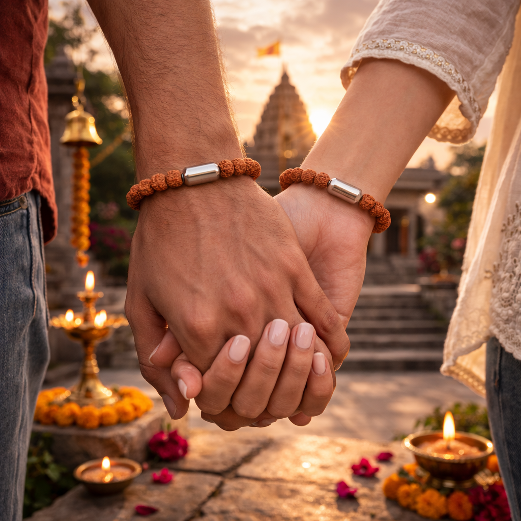 NATURAL RUDRAKSH BRACELET