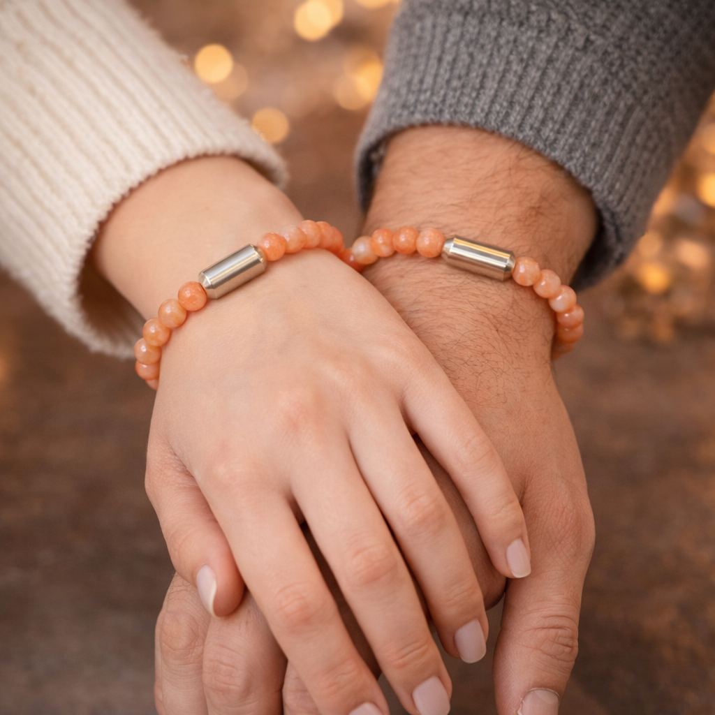 NATURAL SUNSTONE BRACELET