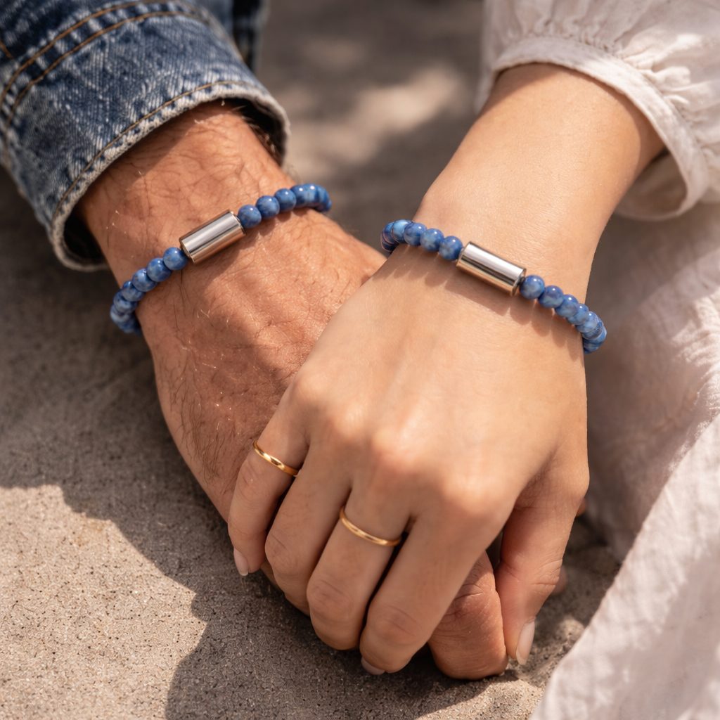 NATURAL BLUE KYANITE BRACELET