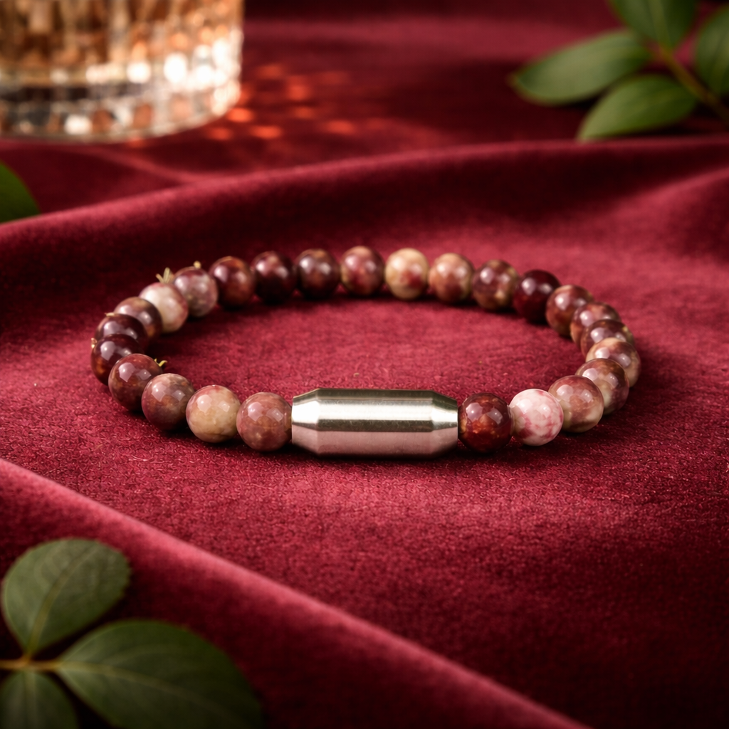 NATURAL PINK TOURMALINE BRACELET