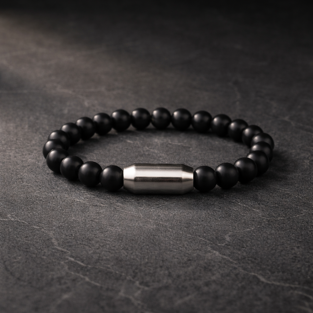 NATURAL SHUNGITE BRACELET