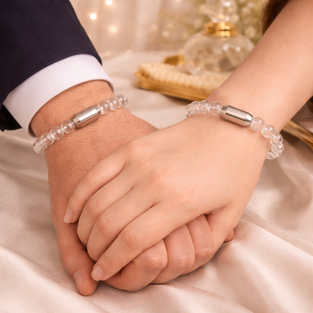 NATURAL CLEAR QUARTZ BRACELET