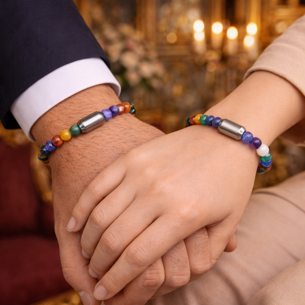 NATURAL 7 CHAKRA BRACELET