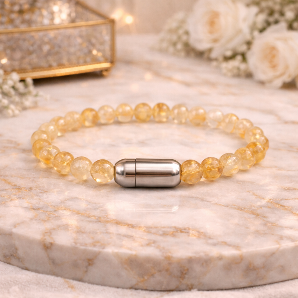 NATURAL CITRINE BRACELET