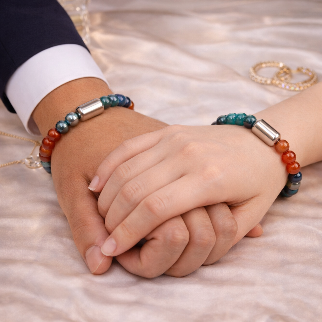 WEIGHT LOSS BRACELET WITH NATURAL CRYSTALS