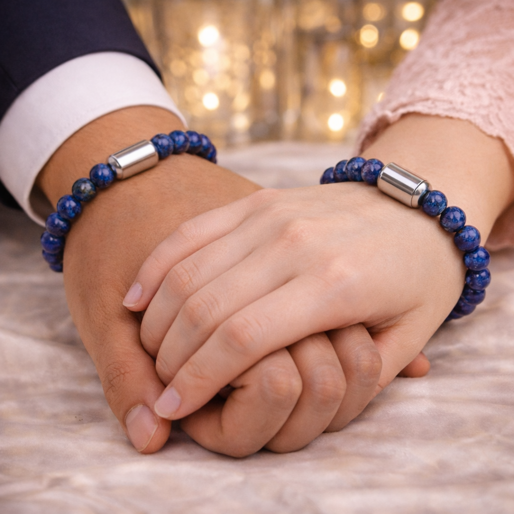 NATURAL LAPIS LAZULI BRACELET