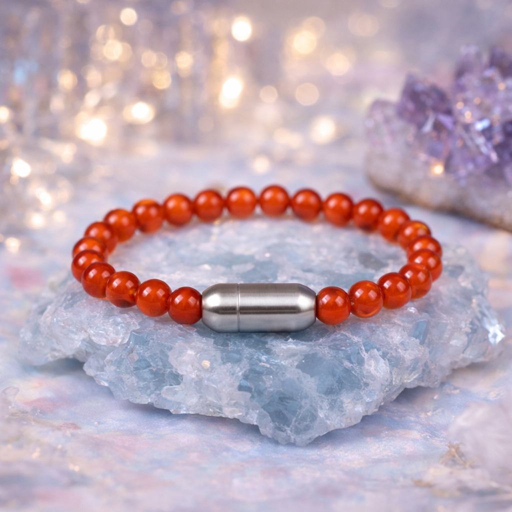 NATURAL CARNELIAN BRACELET