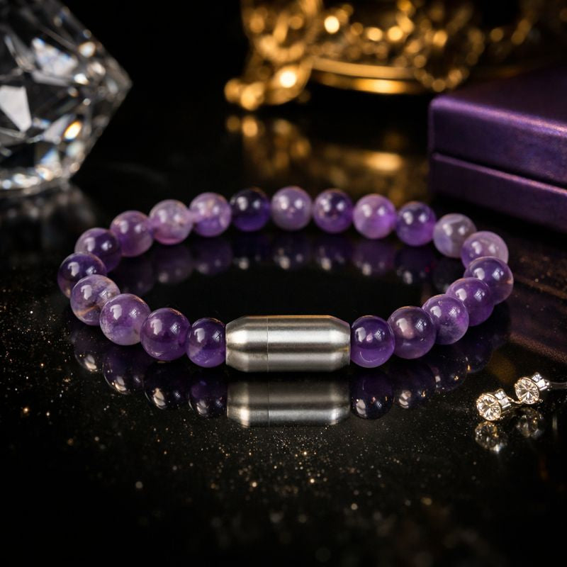 NATURAL AMETHYST BRACELET