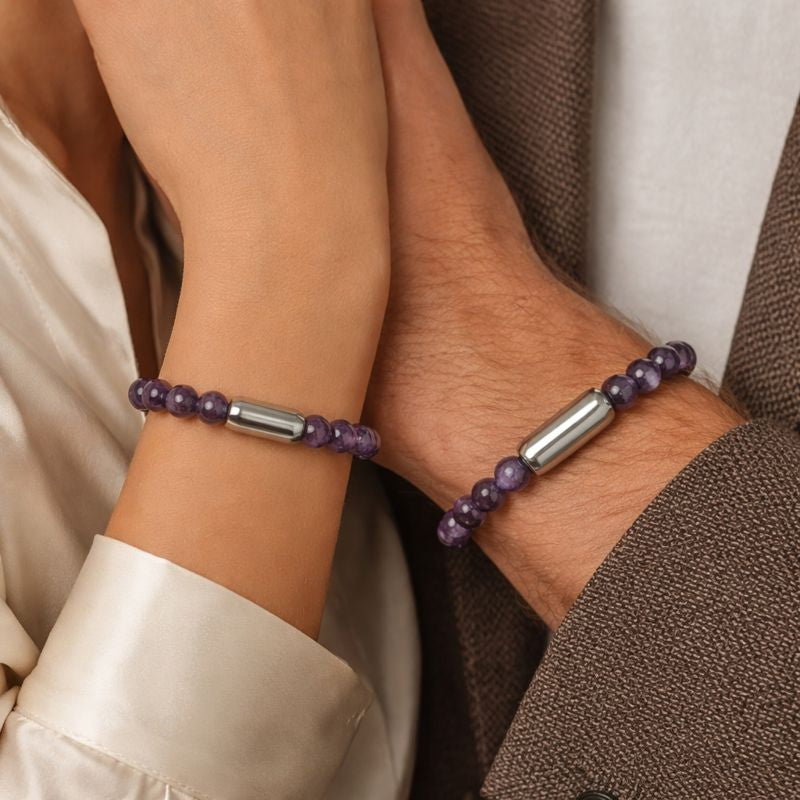 NATURAL AMETHYST BRACELET