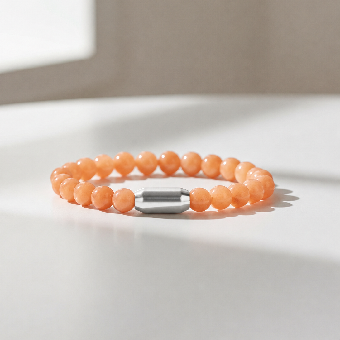 NATURAL SUNSTONE BRACELET
