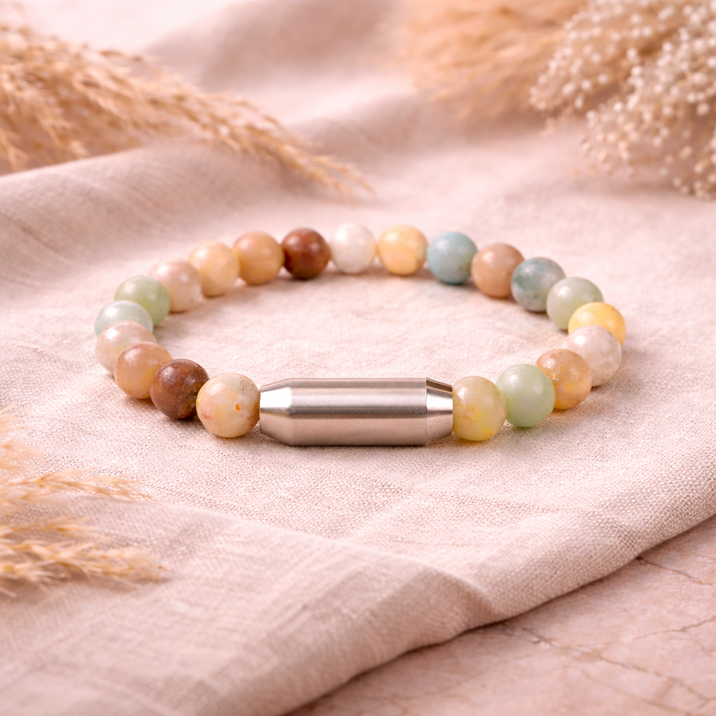 NATURAL AMAZONITE BRACELET