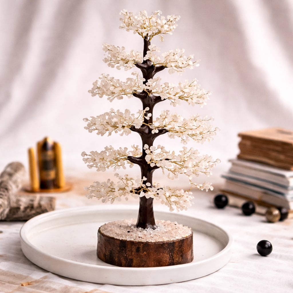 NATURAL ROSE QUARTZ TREE