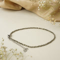 NATURAL PYRITE ANKLET (DIAMOND CUT)