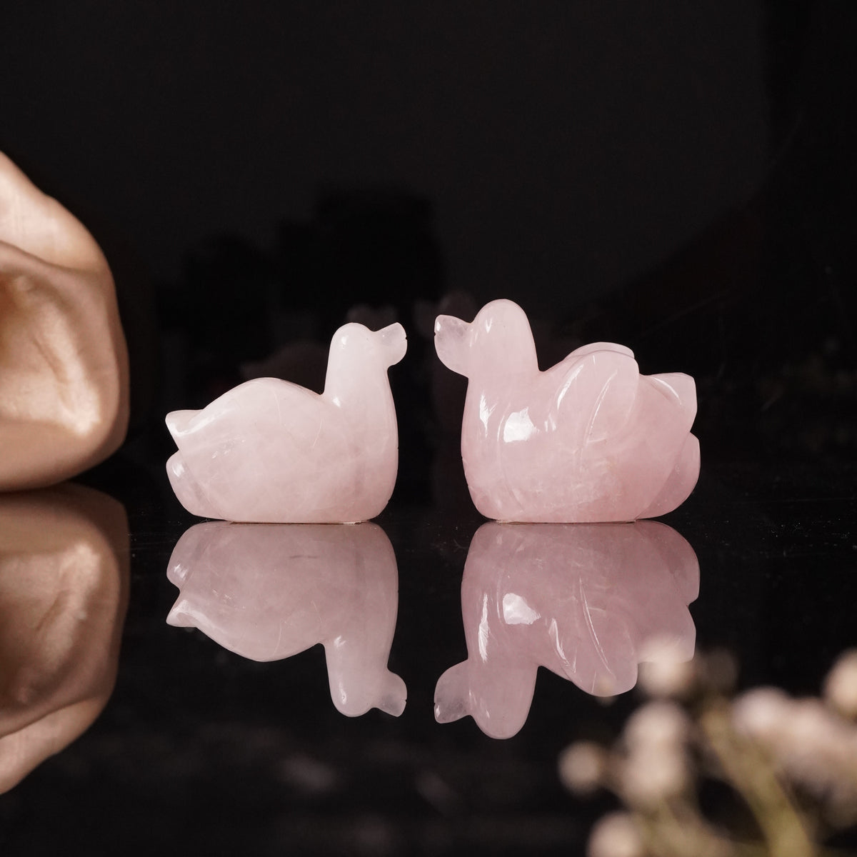 ROSE DUCK PAIR (172 GRAM)