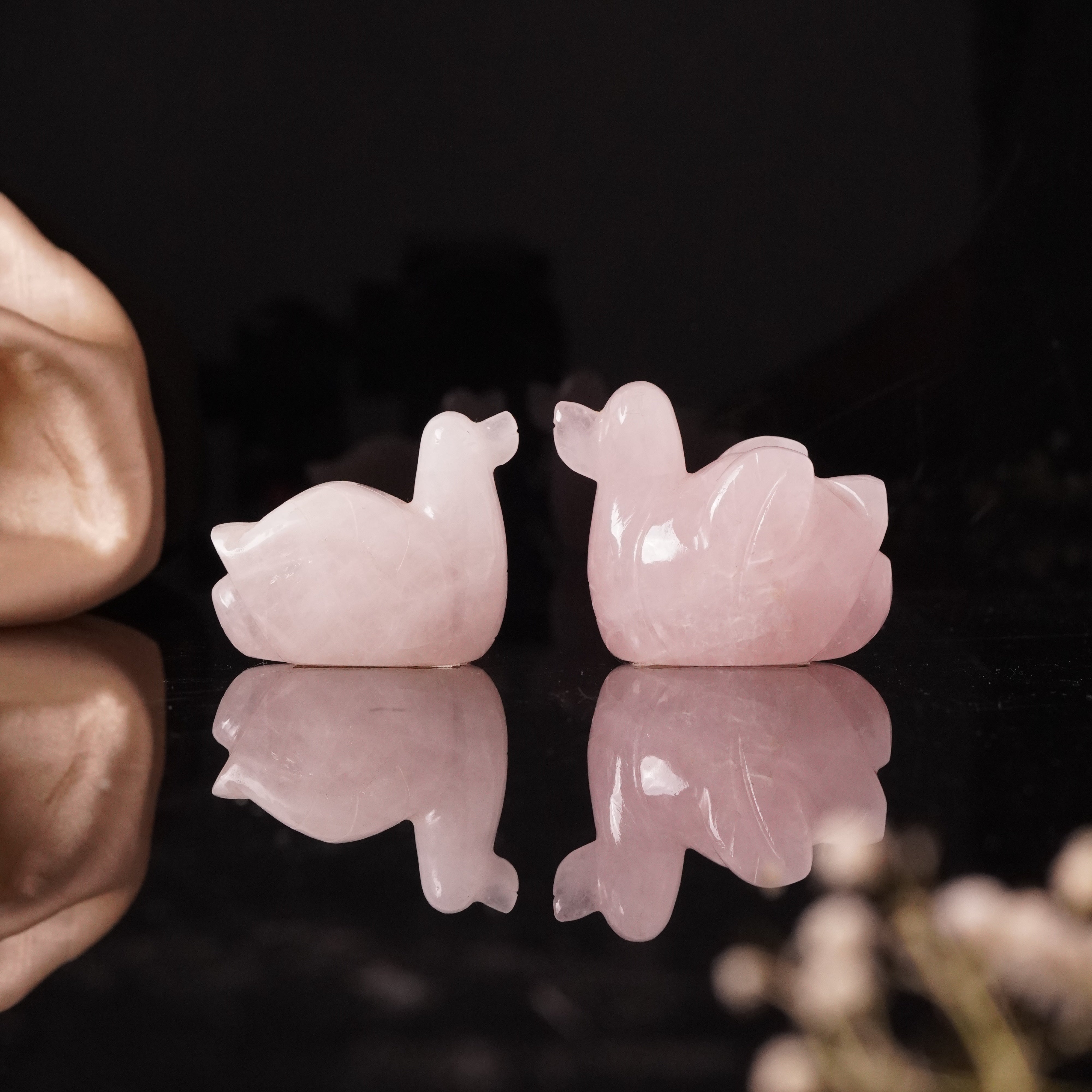 ROSE DUCK PAIR (172 GRAM)