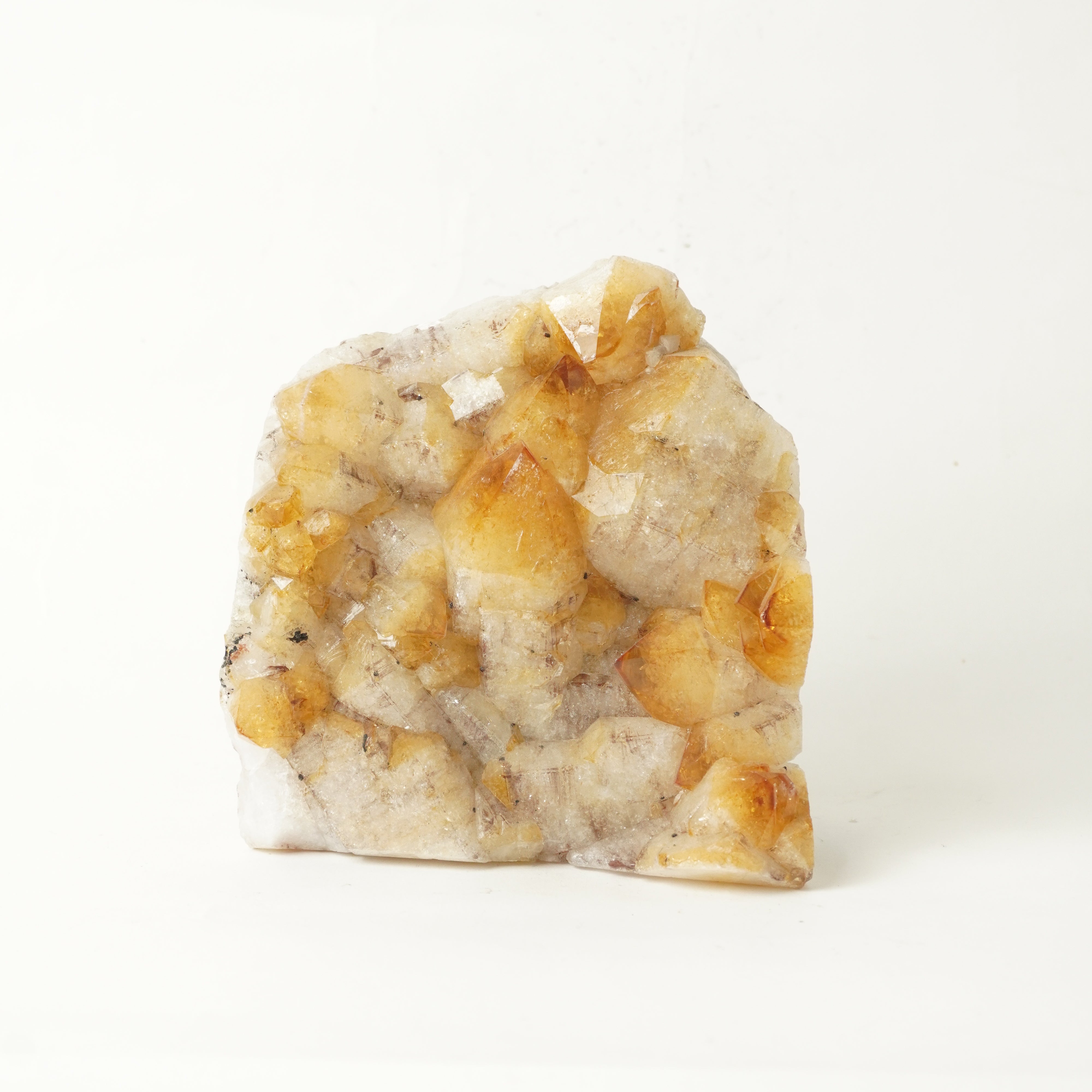 Citrine Cluster Point Geode 1010g