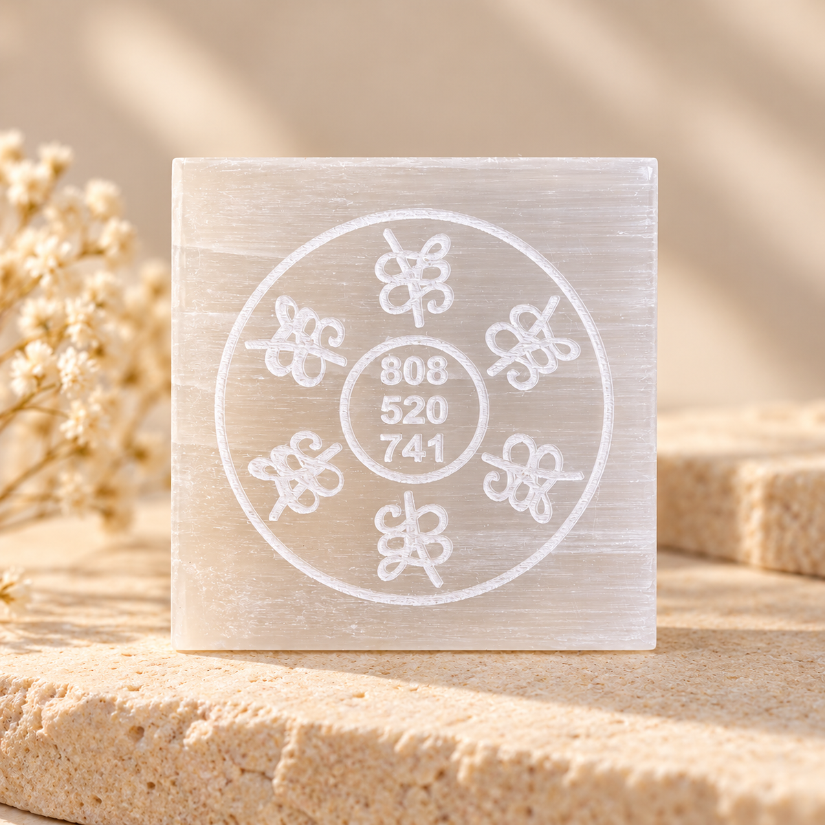 Natural Selenite Plates — Cleanse, Charge & Purify Your Energy Every Day