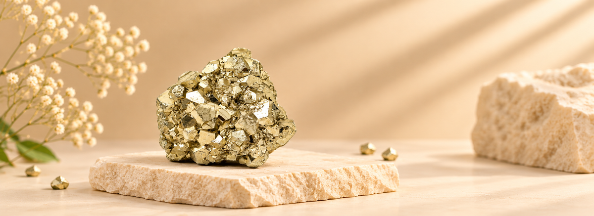 Natural Crystal Clusters — Amethyst, Citrine & Pyrite Energy Fields for Home & Office