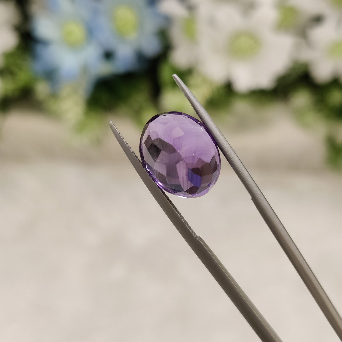 Natural Amethyst (Jamunia) | AME 75 | 7.18 Carat | Certified