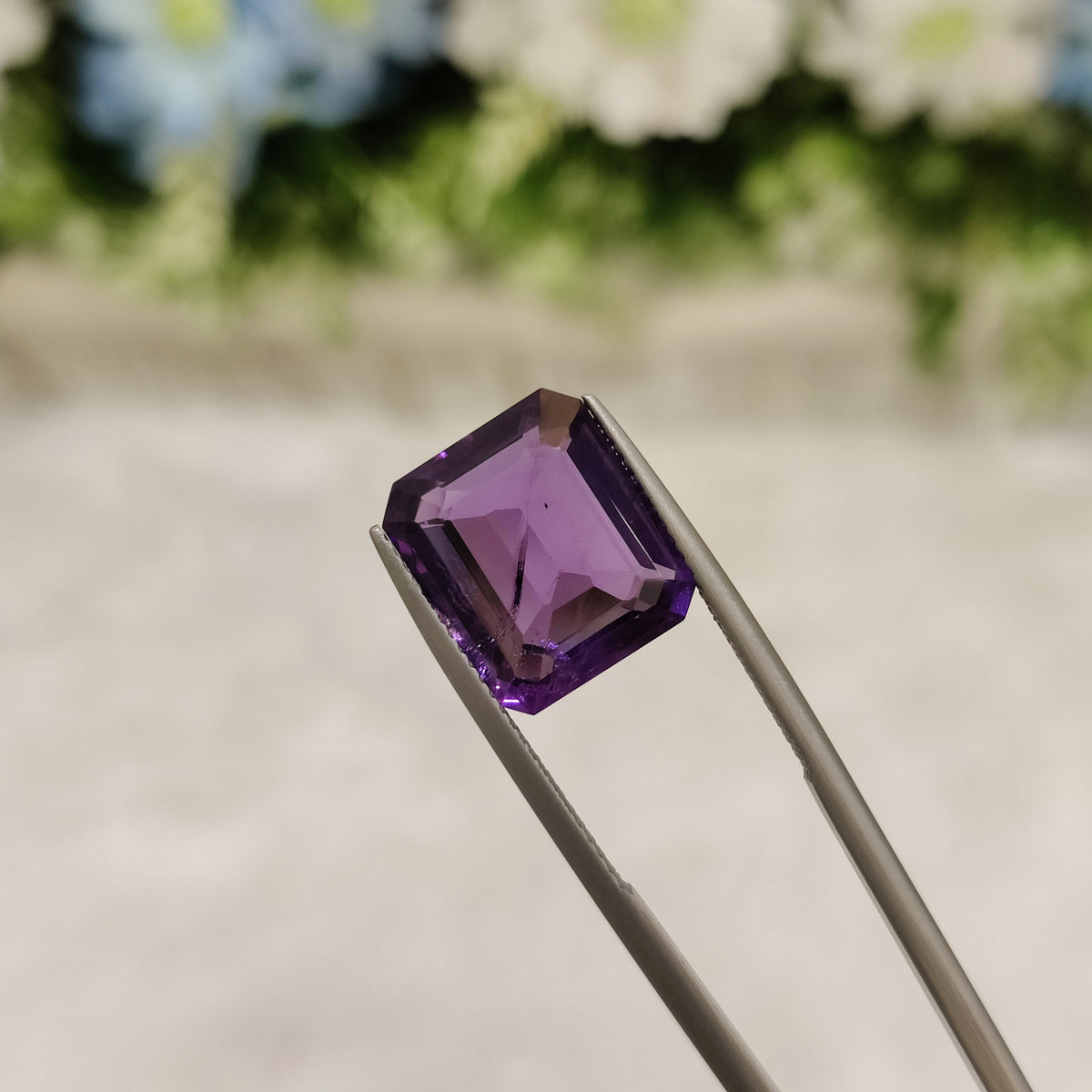 Natural Amethyst (Jamunia) | AME 39 | 7.34 Carat | Certified