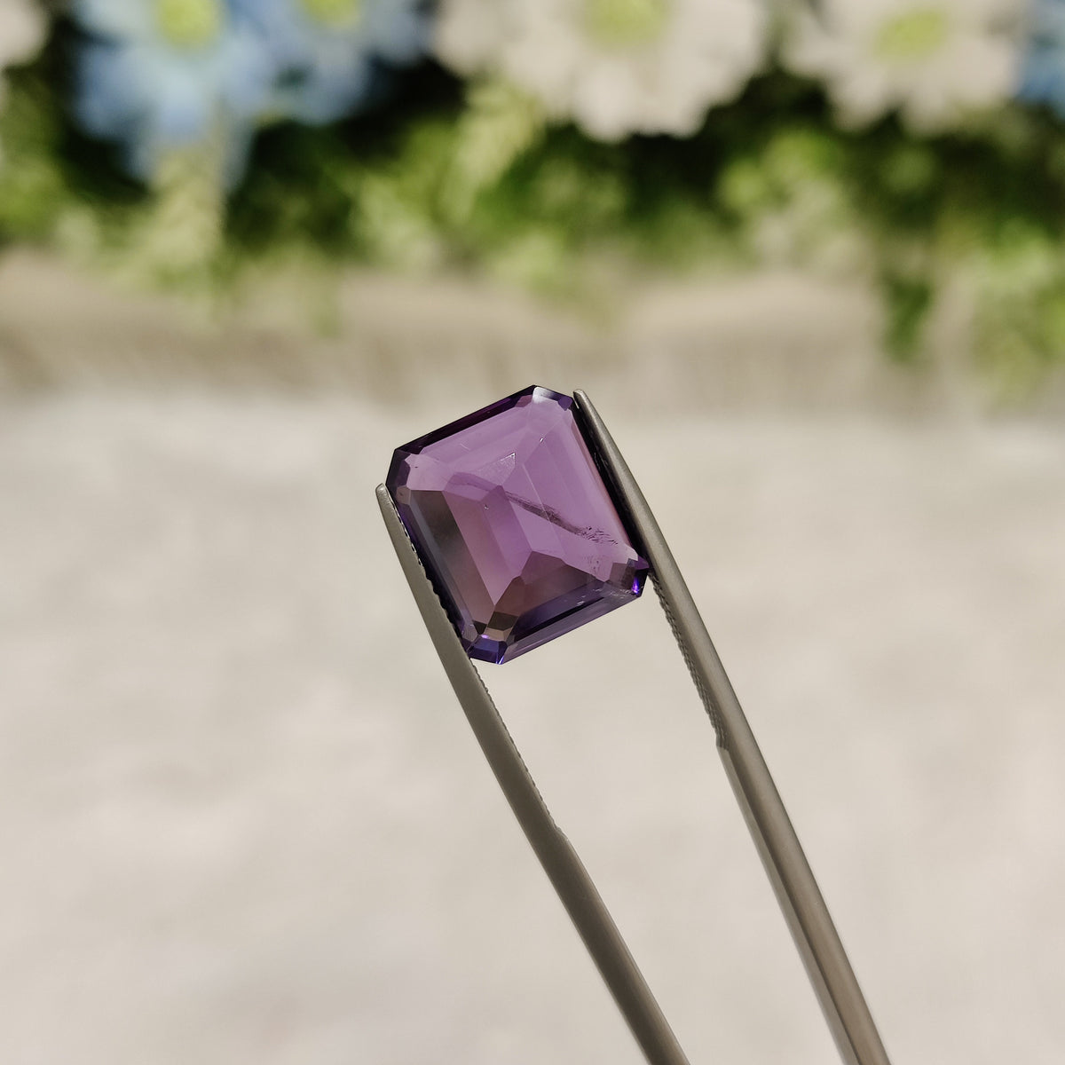 Natural Amethyst (Jamunia) | AME 39 | 7.34 Carat | Certified