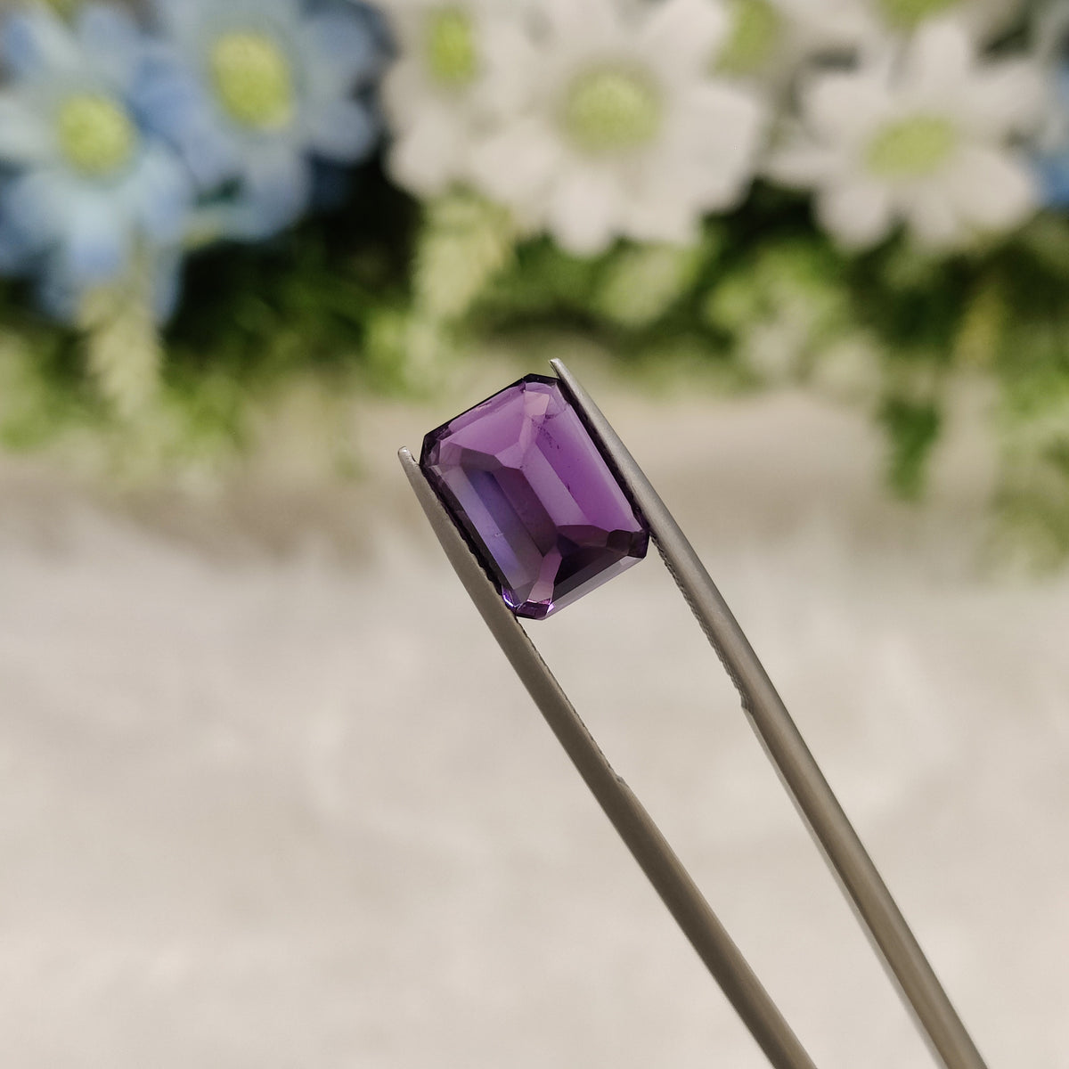 Natural Amethyst (Jamunia) | AME 37 | 5.92 Carat | Certified