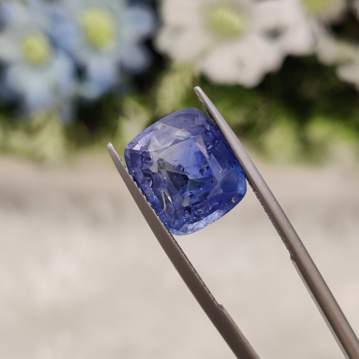 Natural Blue Sapphire (Neelam) | BS 13 | 8.05 Carat | Certified