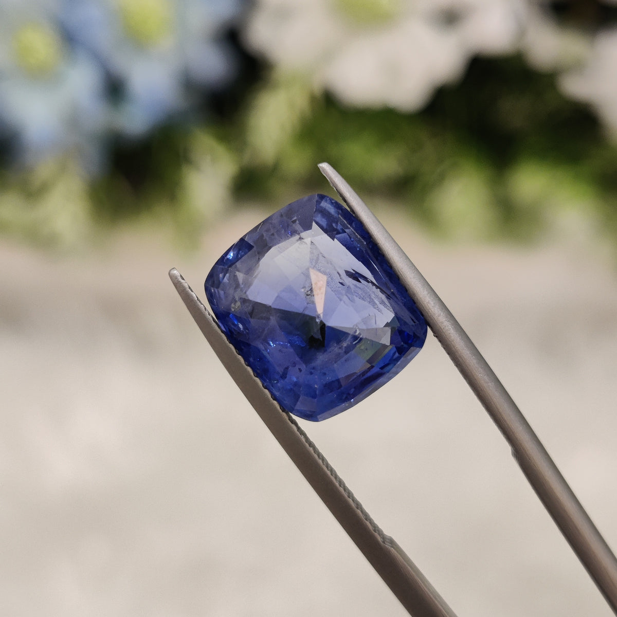 Natural Blue Sapphire (Neelam) | BS 13 | 8.05 Carat | Certified