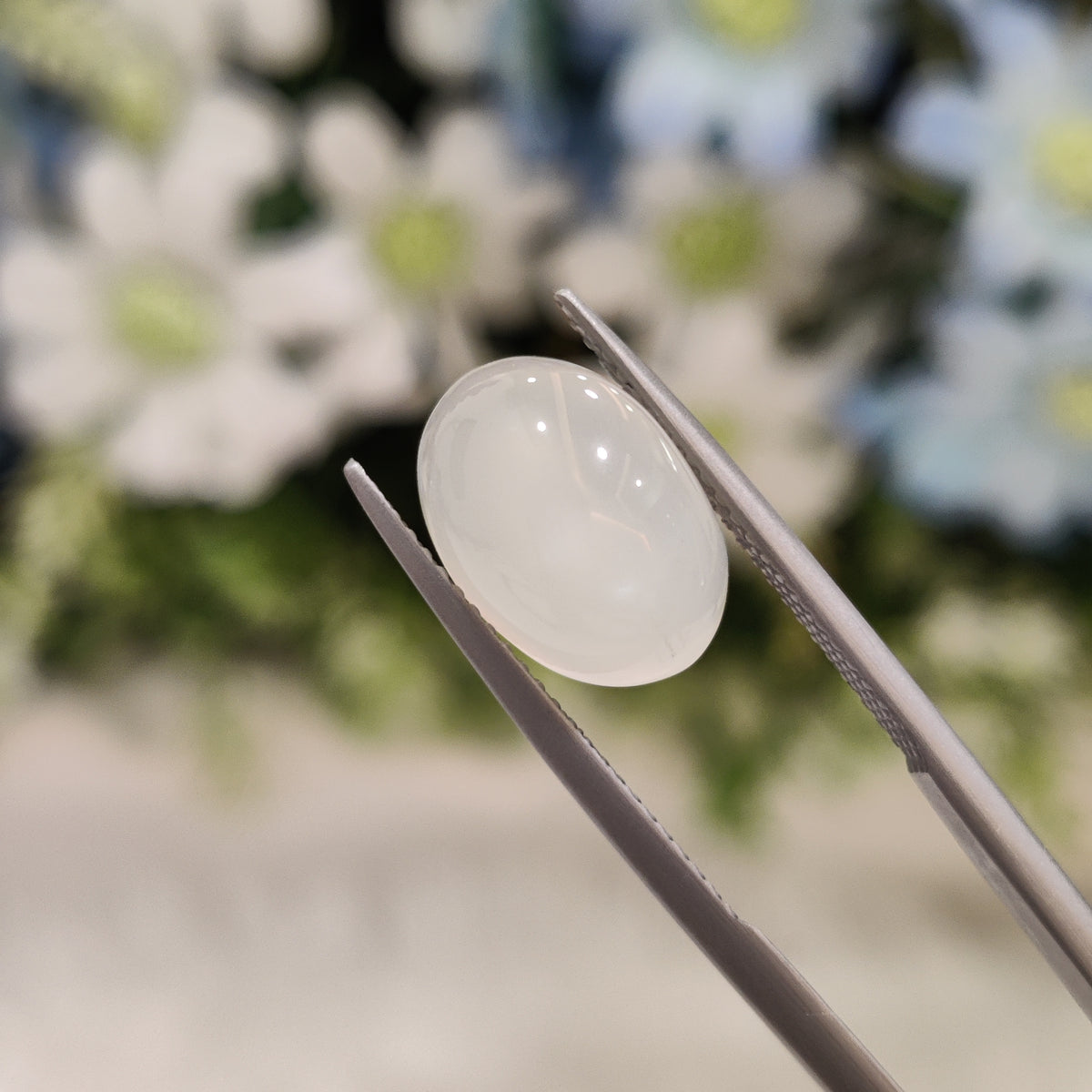 Natural Moonstone (Chandramani) | Moonstone 12 | 5.17 Carat | Certified