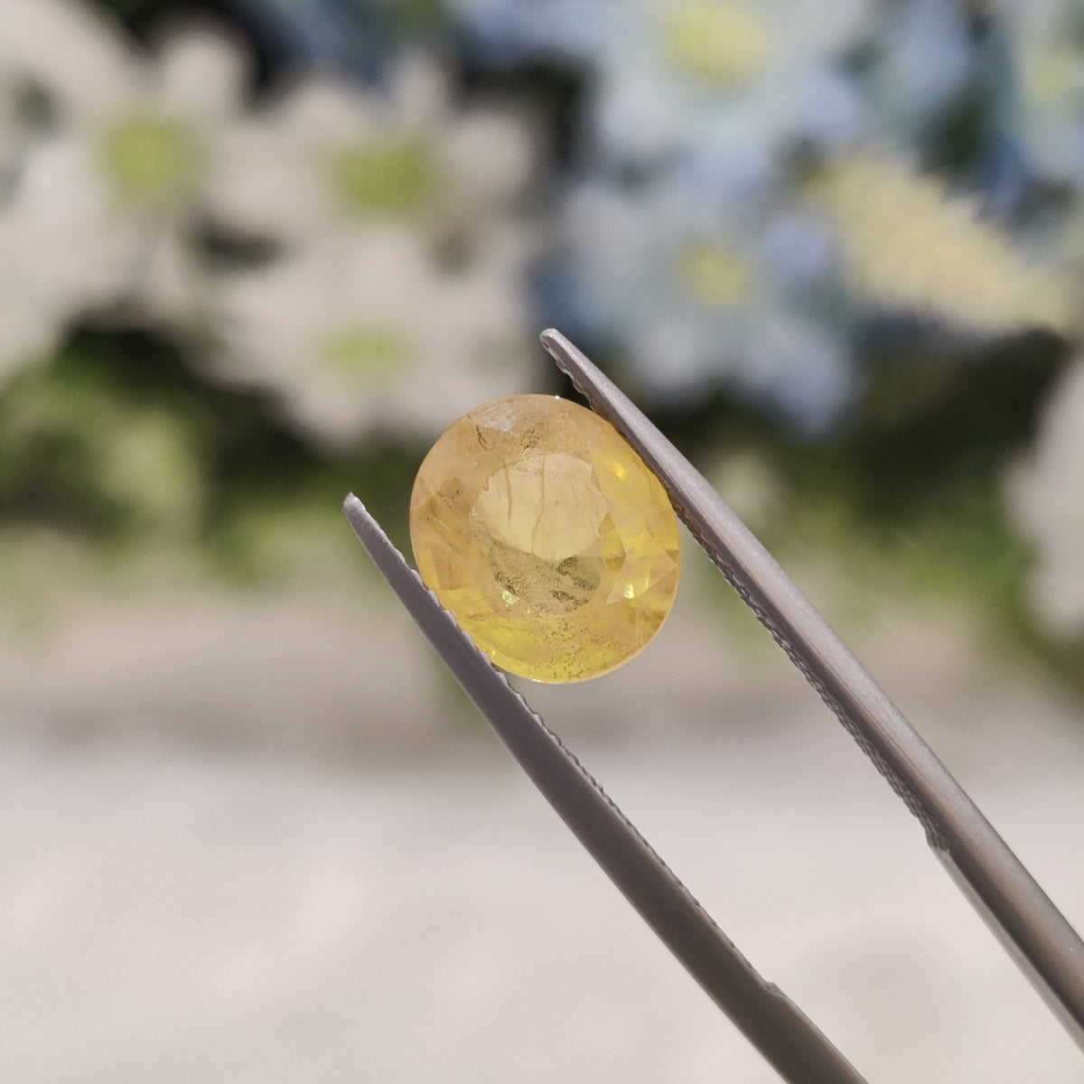 Natural Yellow Sapphire (Pukhraj) | YS 232 | 3.14 Carat | Certified