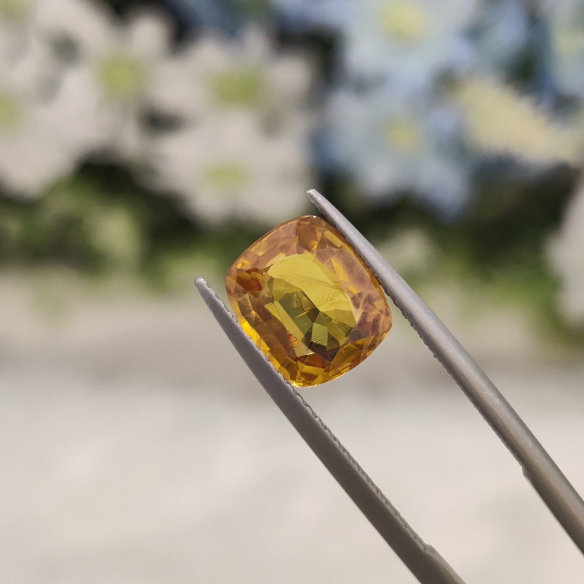 Natural Yellow Sapphire (Pukhraj) | YS 48 | 3.61 Carat | Certified
