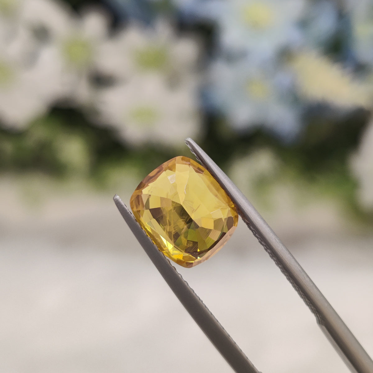 Natural Yellow Sapphire (Pukhraj) | YS 48 | 3.61 Carat | Certified